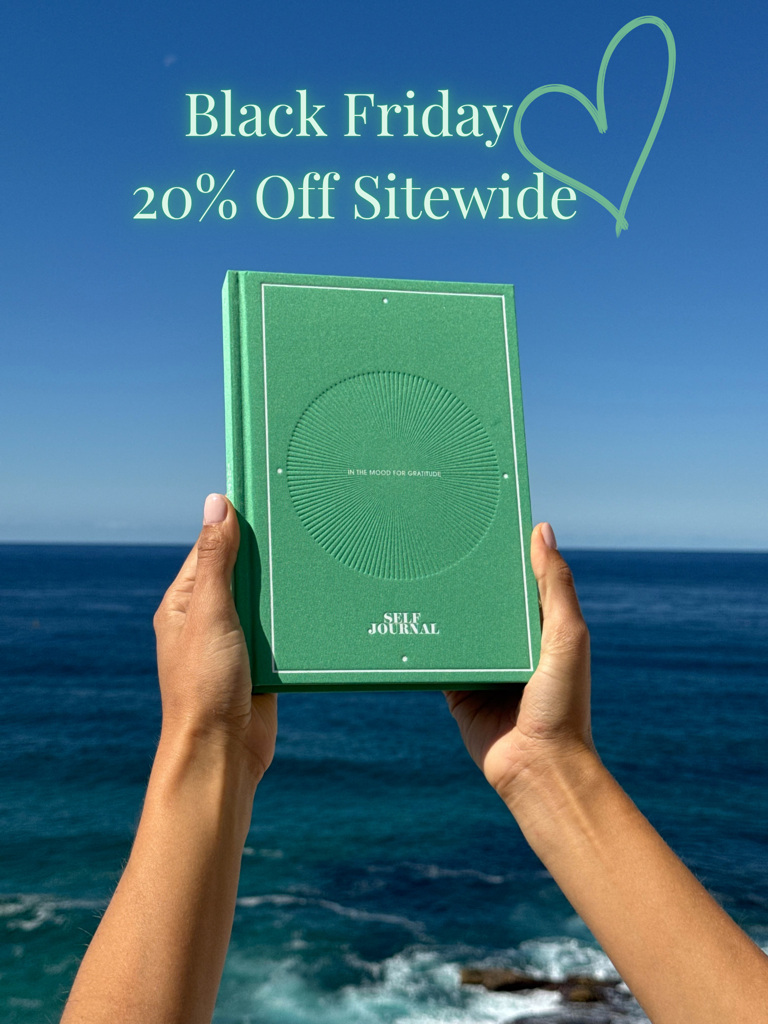 BLACK FRIDAY - Matcha Green Gratitude Journal