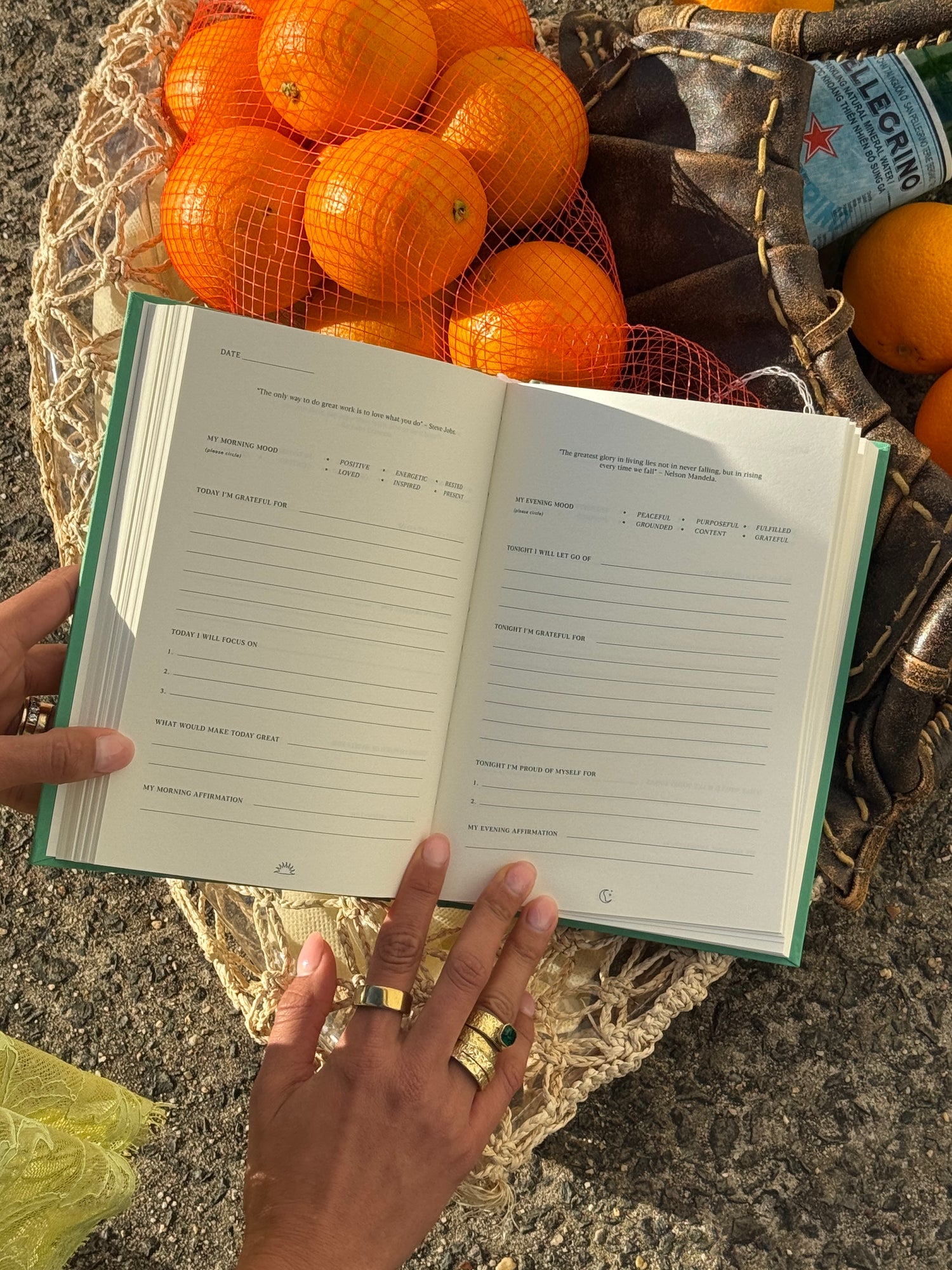 Matcha Green Gratitude Journal