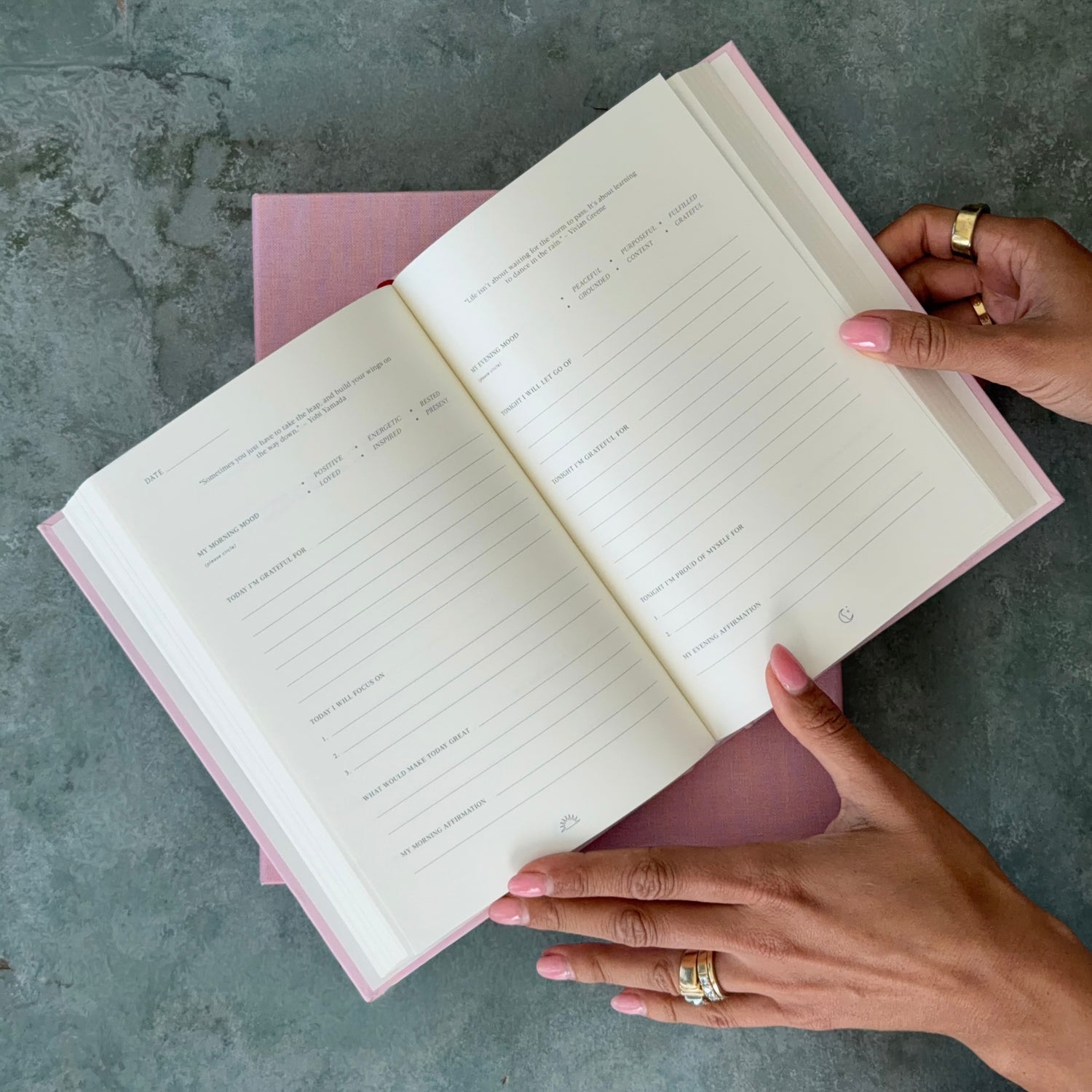 The Lovers Edit - Pink Gratitude journal and Couples Journal